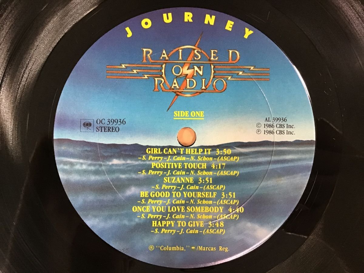 LP / JOURNEY / RAISED ON RADIO / US盤/シュリンク [8761RR]の画像3