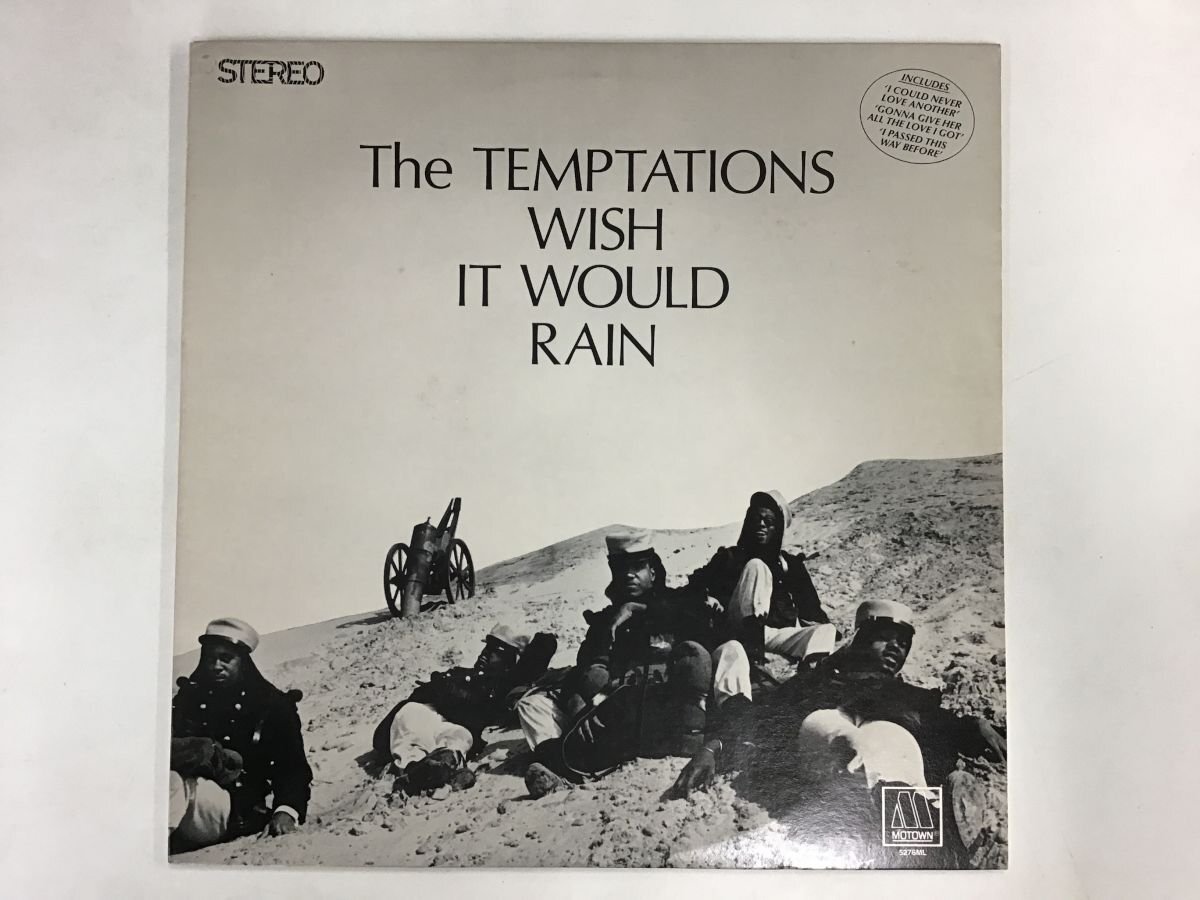 LP / THE TEMPTATIONS / THE TEMPTATIONS WISH IT WOULD RAIN / US盤 [8741RR]の画像1