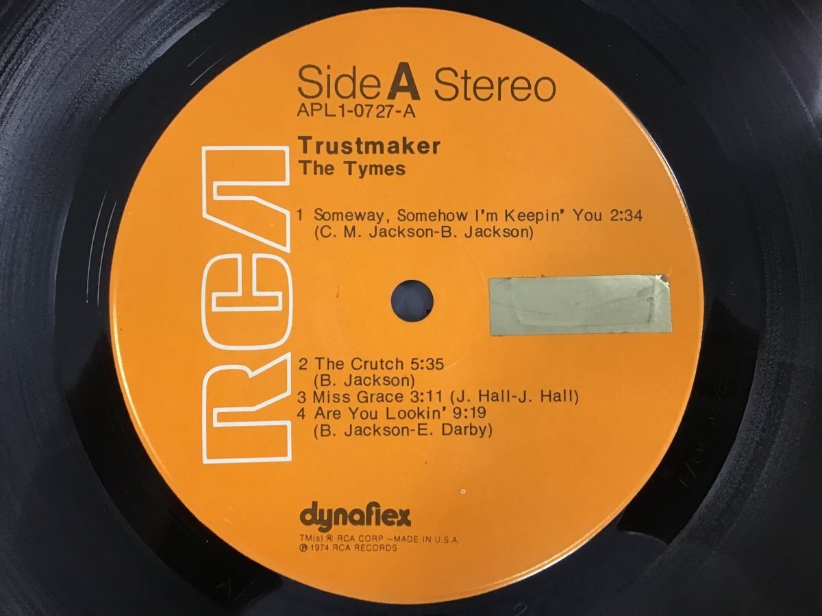 LP / THE TYMES / TRUSTMAKER / US盤 [8736RR]_画像3