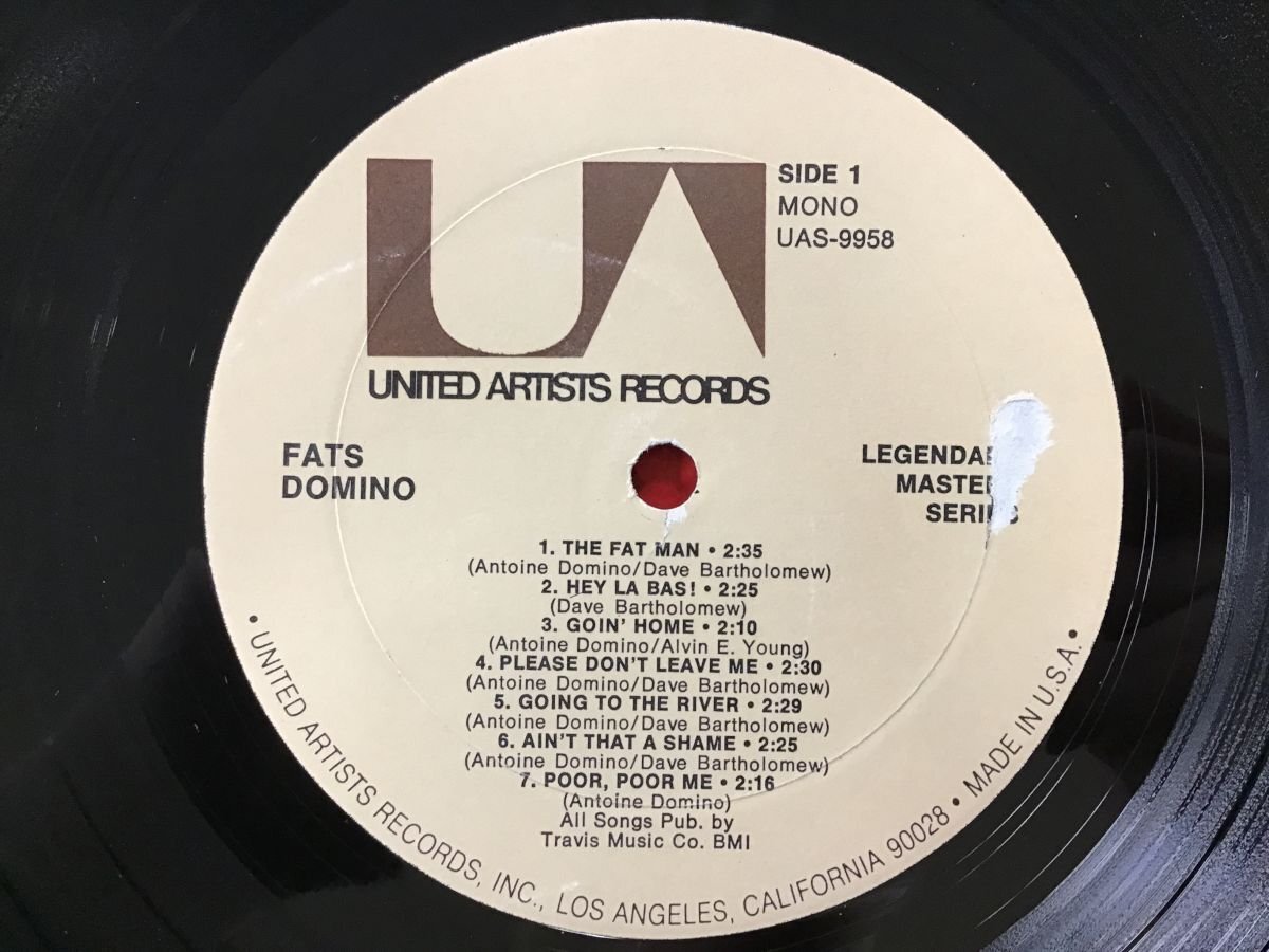 LP / FATS DOMINO / ファッツ ドミノ / US盤 [8495RR]_画像3