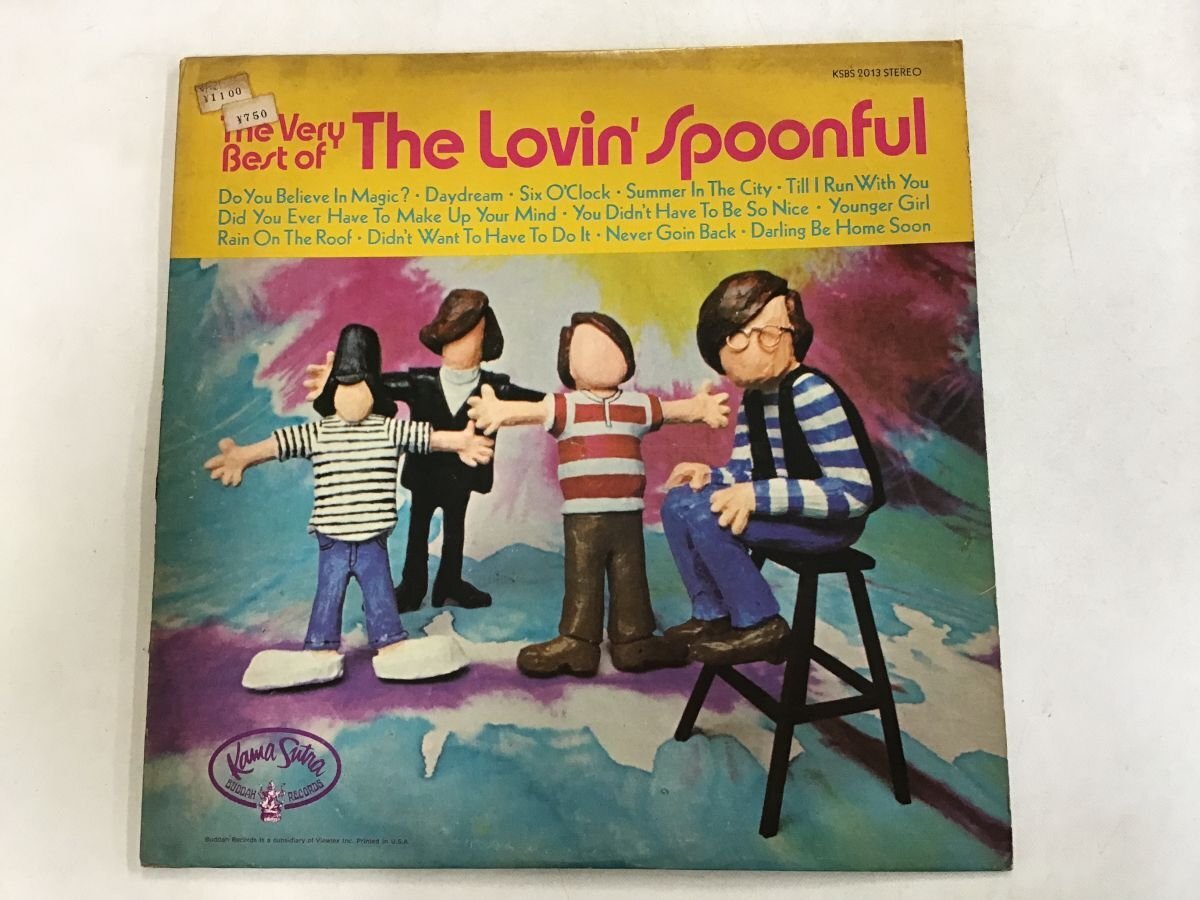 LP / THE LOVIN' SPOONFUL / THE VERY BEST OF THE LOVIN' SPOONFUL / US盤 [8844RR]の画像1