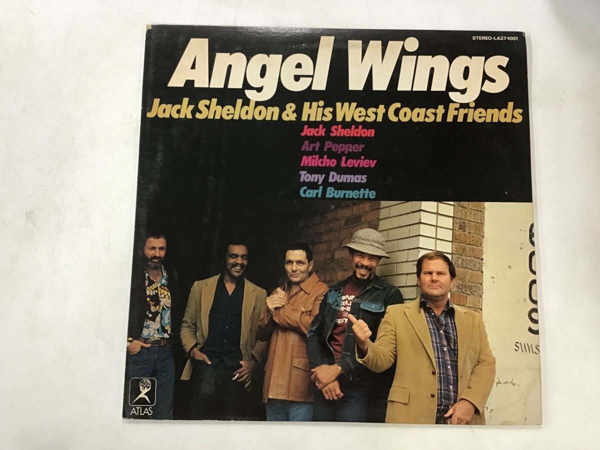 LP / JACK SHELDON & HIS WEST COAST FRIENDS / ANGEL WINGS [8569RR]の画像1