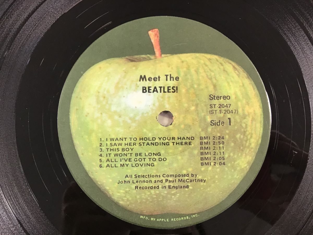 LP / THE BEATLES / MEET THE BEATLES! / US盤 [9189RR]の画像3