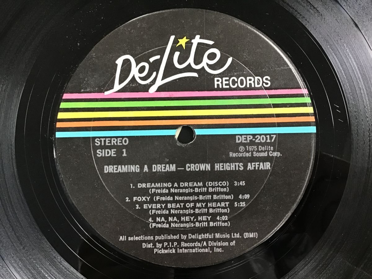 LP / CROWN HEIGHTS AFFAIR / DREAMING A DREAM / US盤 [9175RR]の画像3