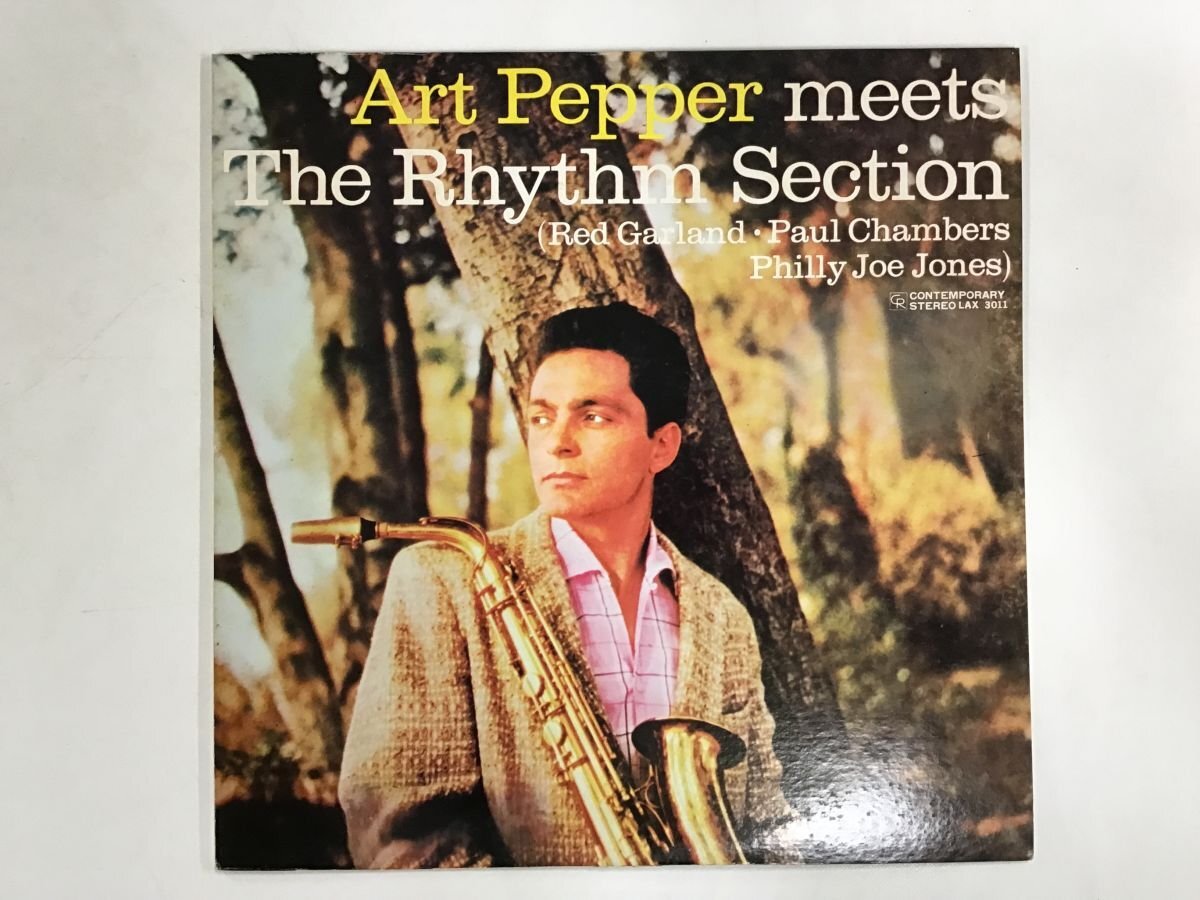 LP / ART PEPPER MEETS / THE RHYTHM SECTION [9248RR]の画像1