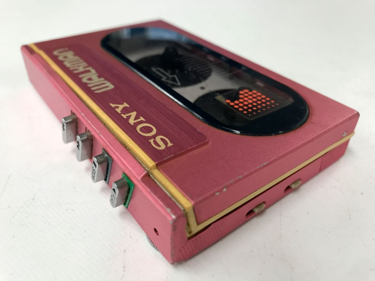 SONY WM-20 Sony cassette player WALKMAN cassette player Walkman * junk [4237JW]