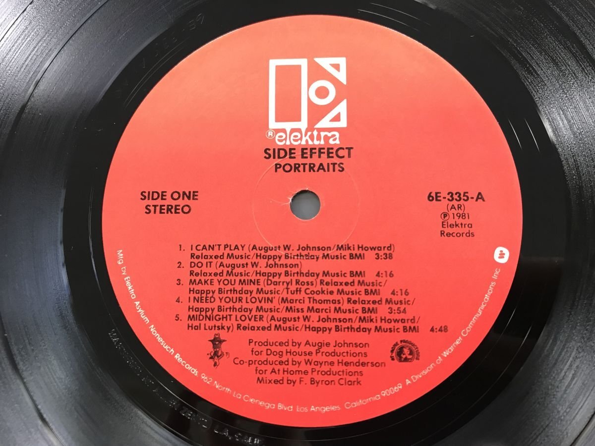 LP / PORTRAITS / SIDE EFFECT / US record [9270RR]