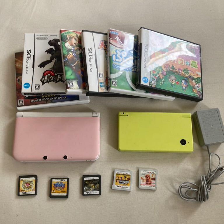 Nintendo 3DS DS body + soft summarize .. postage exhibitior charge 