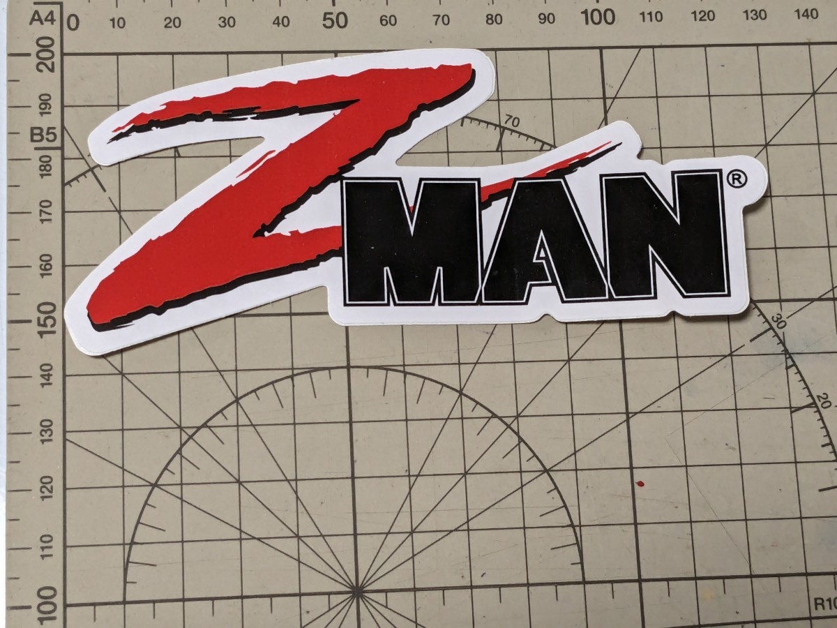 送料込　Z-MAN ステッカー　２枚セット　ジーマン　ズィーマン