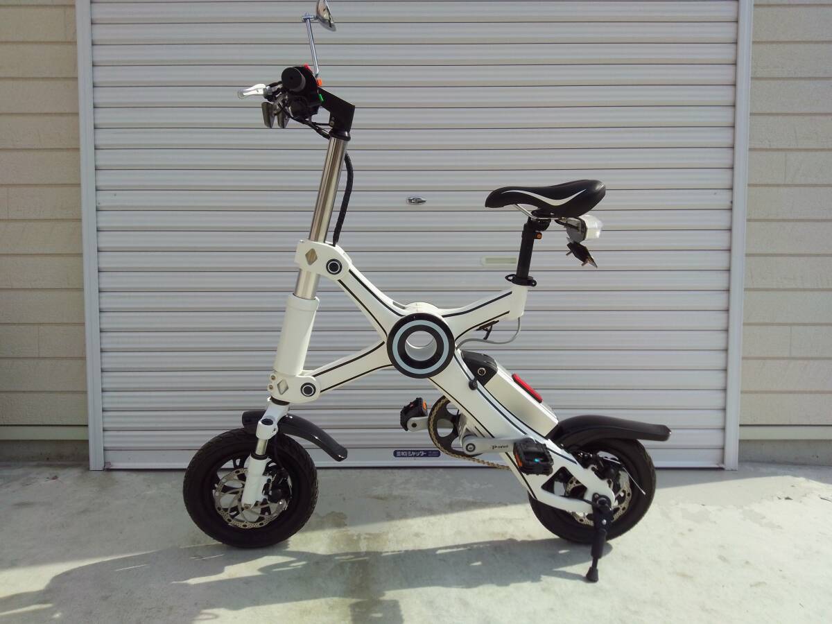 折り畳み電動自転車 FE-BIKE ジャンク_小傷等の使用感あります。