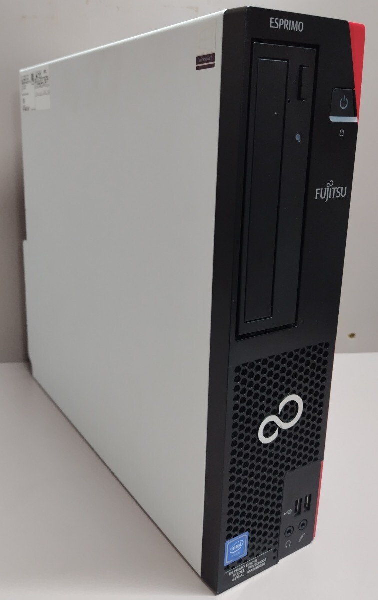 FUJITSU　FMVD34003　ESPRIMO D587/S　Celeon G39006世代　2GB 　BIOS動作確認済　本体のみ　現状品_画像1