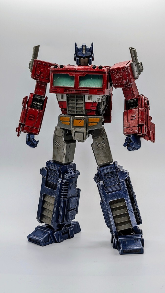 Threezero DLX オプティマスプライム SIEGE トランスフォーマー シージ ウォー・フォー・サイバトロン・トリロジー スリーゼロ 中古の画像2