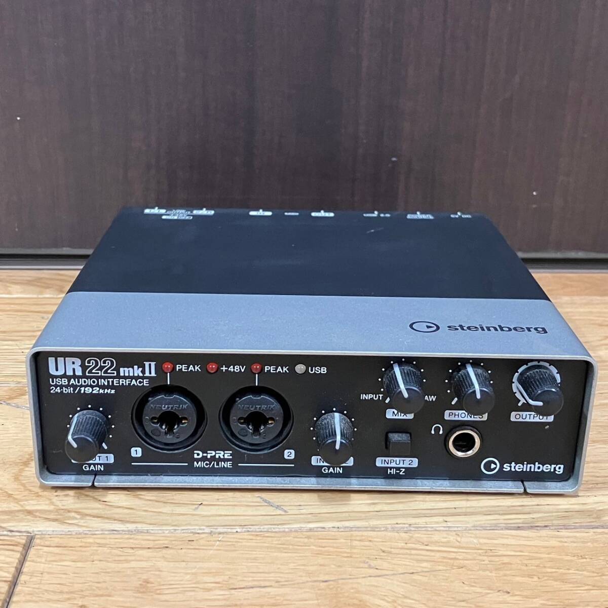 4915-5A Steinberg スタインバーグ UR22mkII USB オーディオ インターフェース  オーディオ機器の画像2