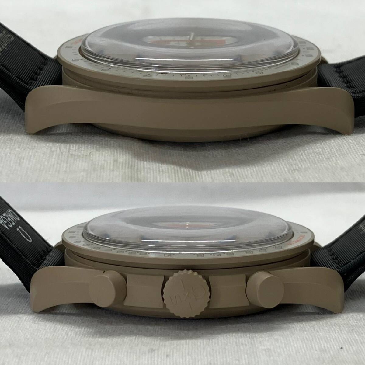 4553-2-2 Swatch × Omega MISSION TO JUPITER スウォッチ × オメガ ミッション トゥ ジュピター クォーツ メンズ腕時計の画像6