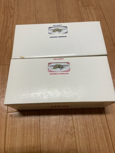 ☆Bee No.92 Playng Card 赤1カートン+青1カートン トランプ ☆Bee No.92 Playng Card 赤1カートン+青1カートン トランプ