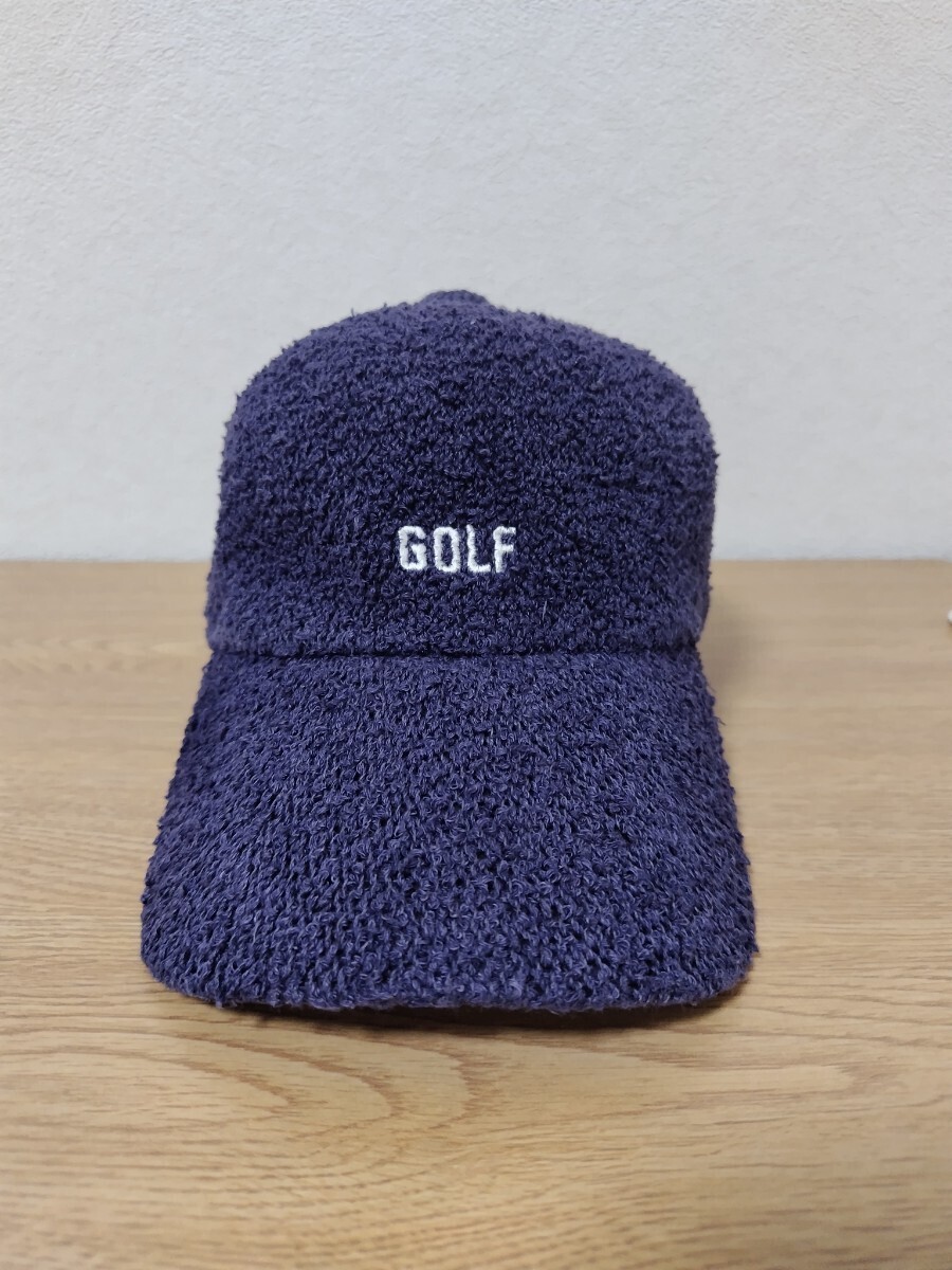 【JUN&ROPE】ジュン&ロペ キャップ 帽子 紺色 ネイビー ゴルフウェア GOLF 野球帽 ファッション スポーツ アウトドア
