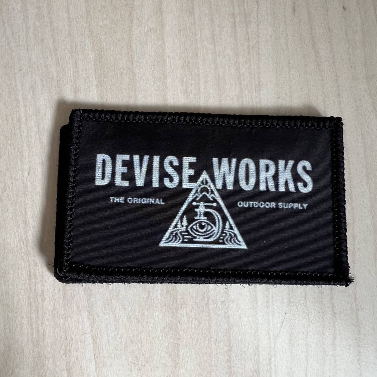 DEVISE WORKS / デバイスワークス / ベルクロ　ワッペン_画像1