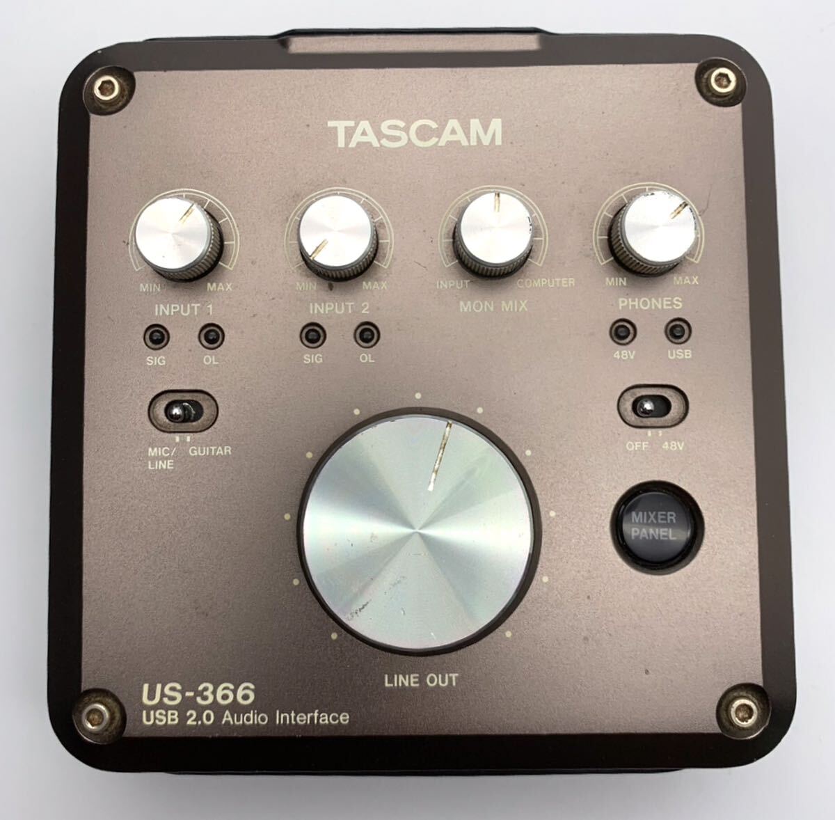 TASCAM タスカム US-366 オーディオインターフェース  ジャンクの画像2