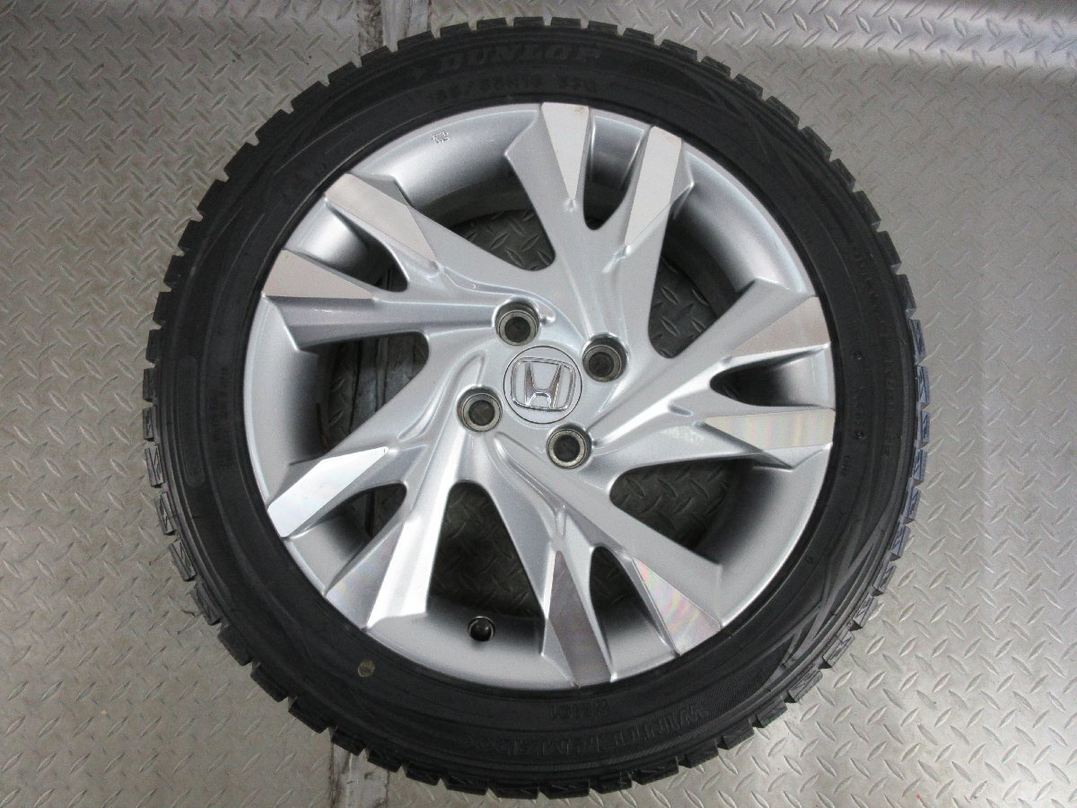 # used tire wheel # HONDA Insight original 16 -inch 6J +53 4H 100 DUNLOP WM01 185/55R16 83Q winter ST super-discount free shipping K150