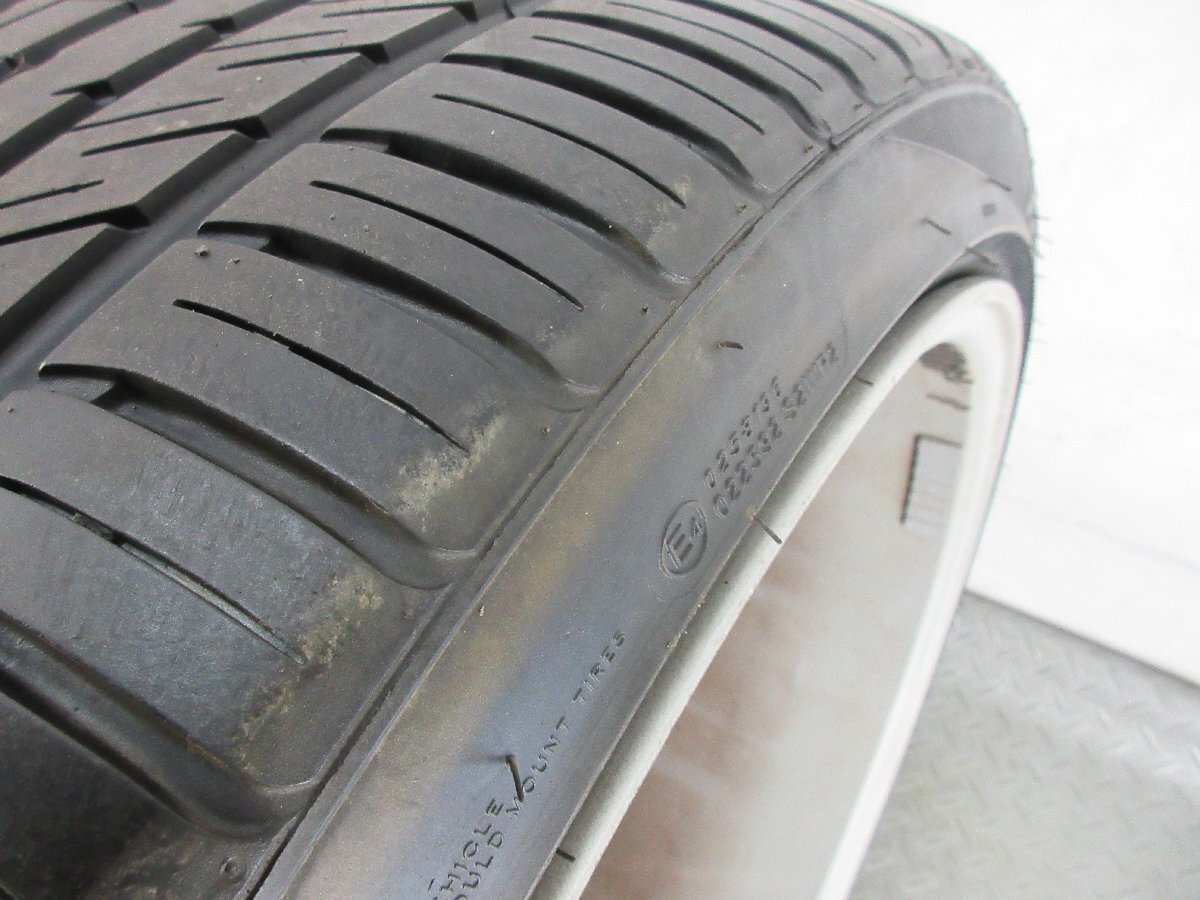 ■中古タイヤホイール■　Carlsson CR1/10 19インチ 8.5J 9.5J +45 5H 114.3 FORTUNA UHPZ 235/40R19 255/35R19 K162_オンロード