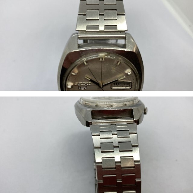 【可動品】 SEIKO セイコー ５ デラックス 腕時計 6119-7010 自動巻き_画像7