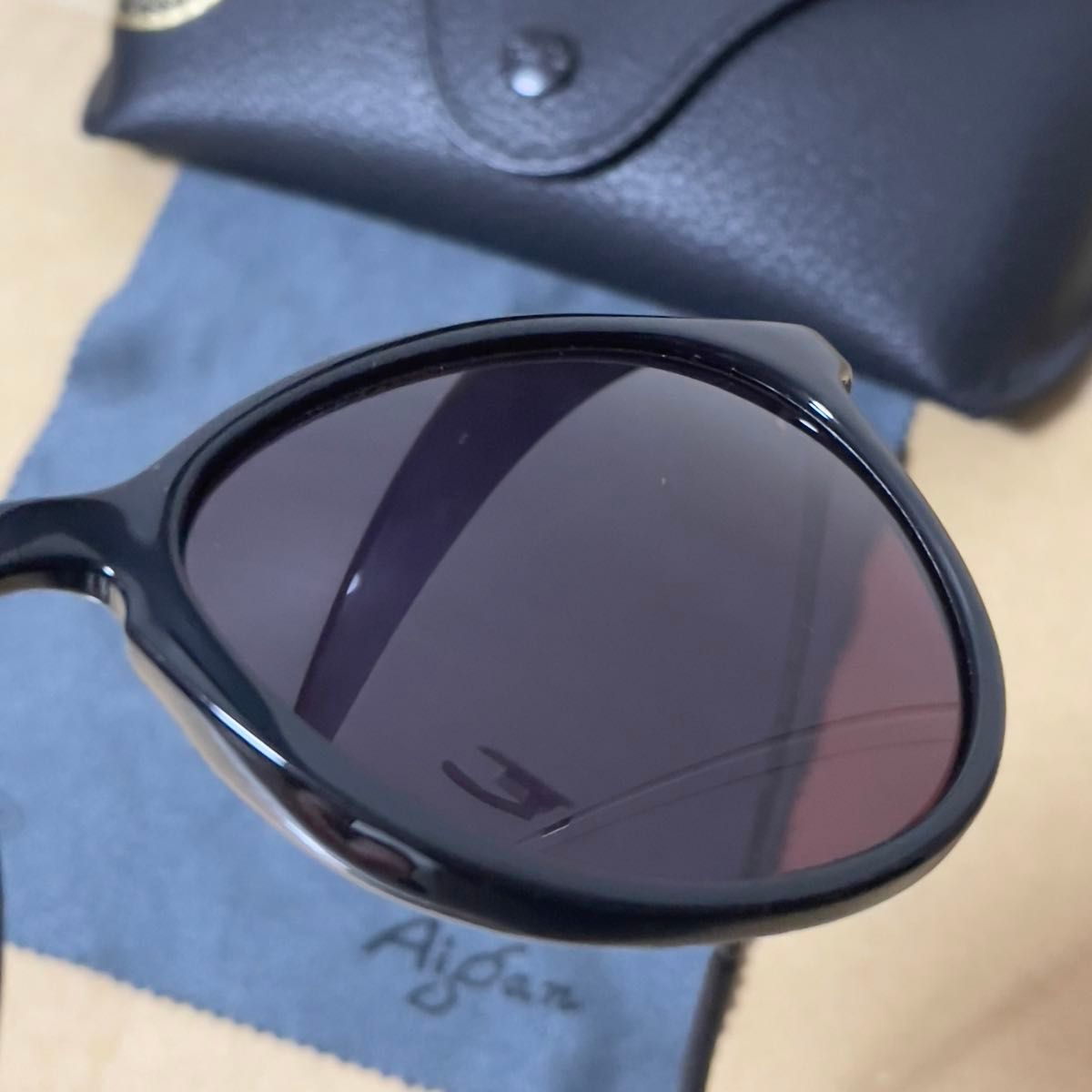 Ray-Ban レイバン サングラス 眼鏡 RB4171-F ブラック/ポラライズドパープル 付属品付