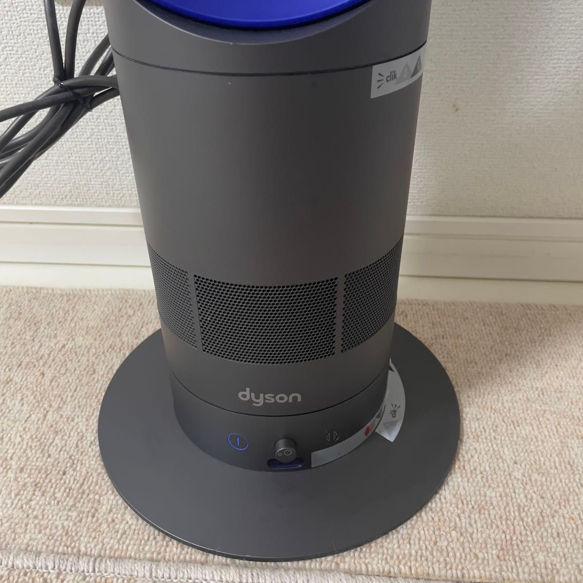【動作良好】 ダイソン dyson AM02 純正リモコン付 羽根なし扇風機 ダイソン dyson AM02 タワーファン 羽根なし扇風機 2012年製