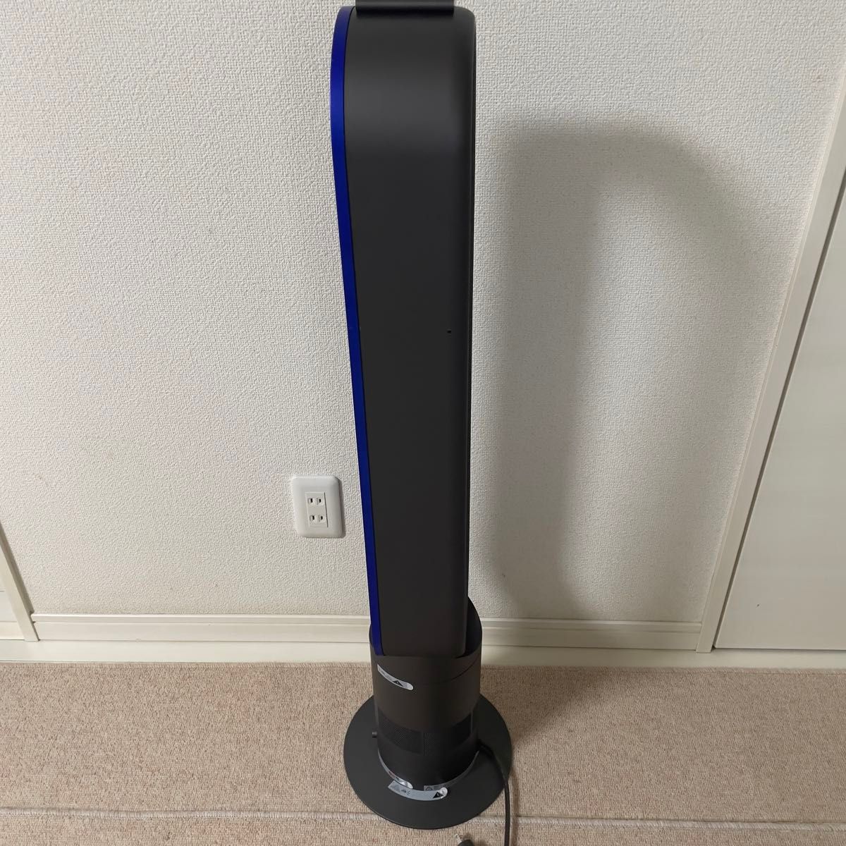 dyson AM02 タワーファン ブルー リモコン付 ダイソン dyson AM02 タワーファン 羽根なし扇風機 2012年製