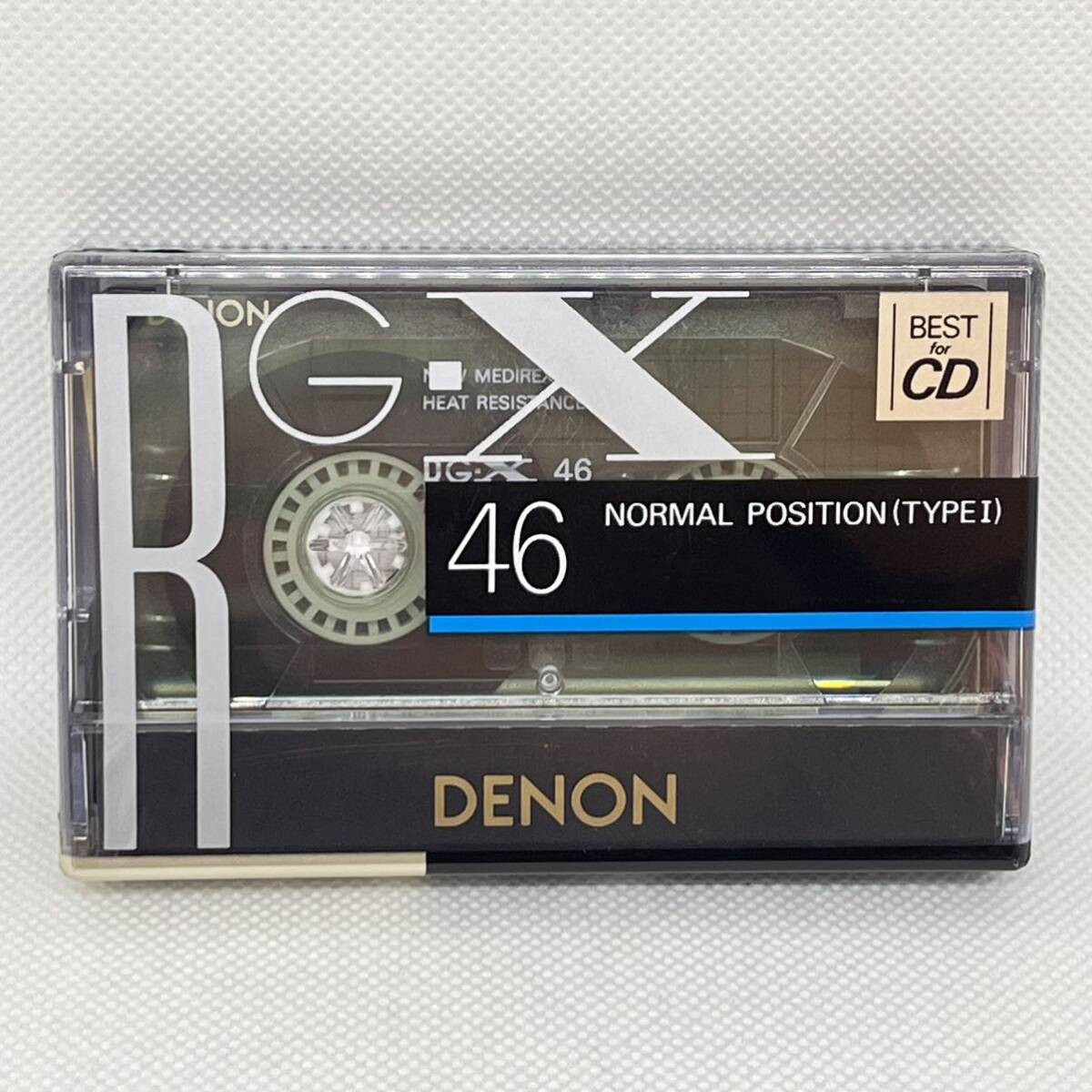 DENON カセットテープ RG-X46 ノーマルポジション デノン　RG・X46 日本コロムビア株式会社_画像1