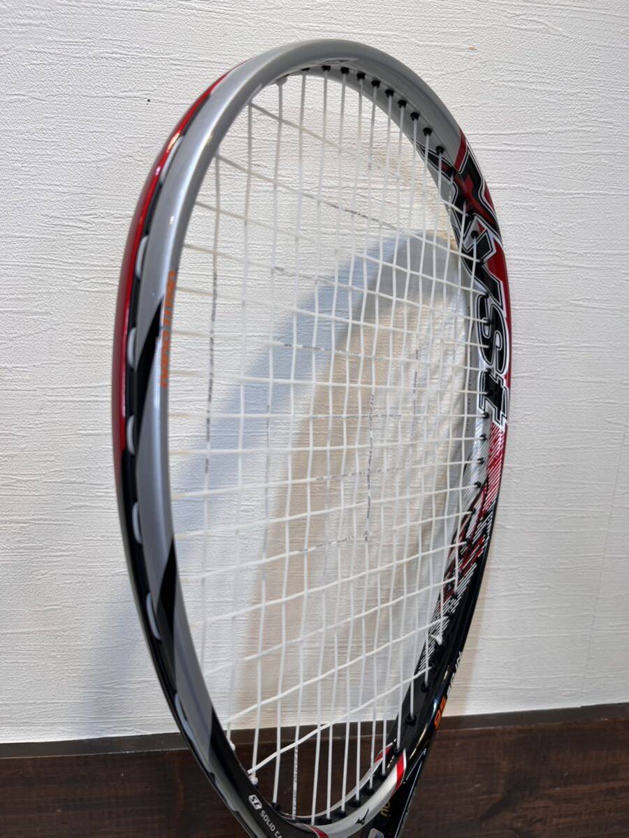 ☆美品☆ ☆激レア希少モデル☆ MIZUNO XYST Z BOOSTER 0U ミズノ　ジスト　ゼット　ブースター　OU 軟式テニスラケット　ソフトテニス_画像7