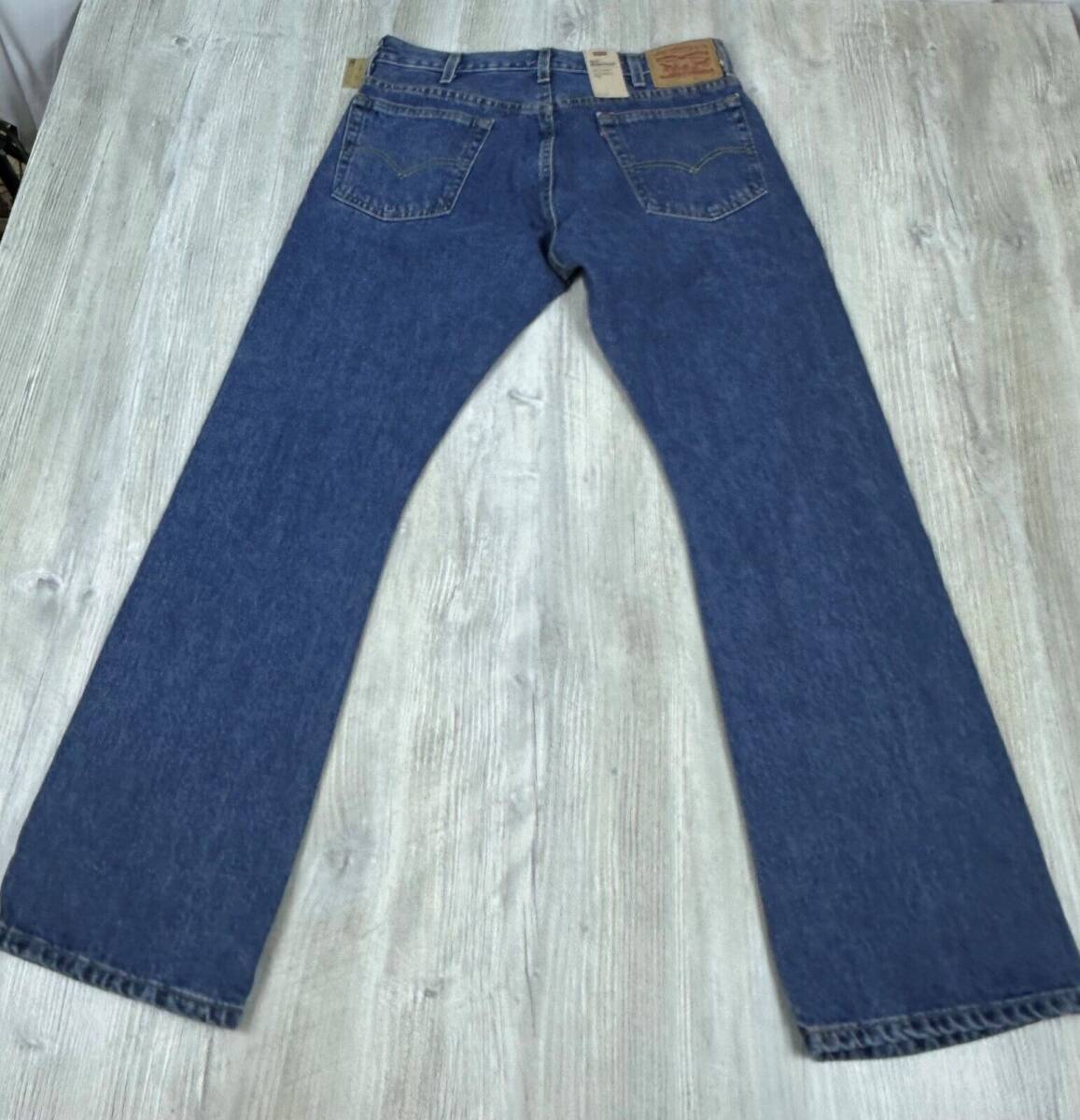 Levis 517 Jeans Mens 33x30 Blue Indigo Denim Cotton Boot Cut Leg 5 Pocket NWT 海外 即決_Levis 517 Jeans Me 5