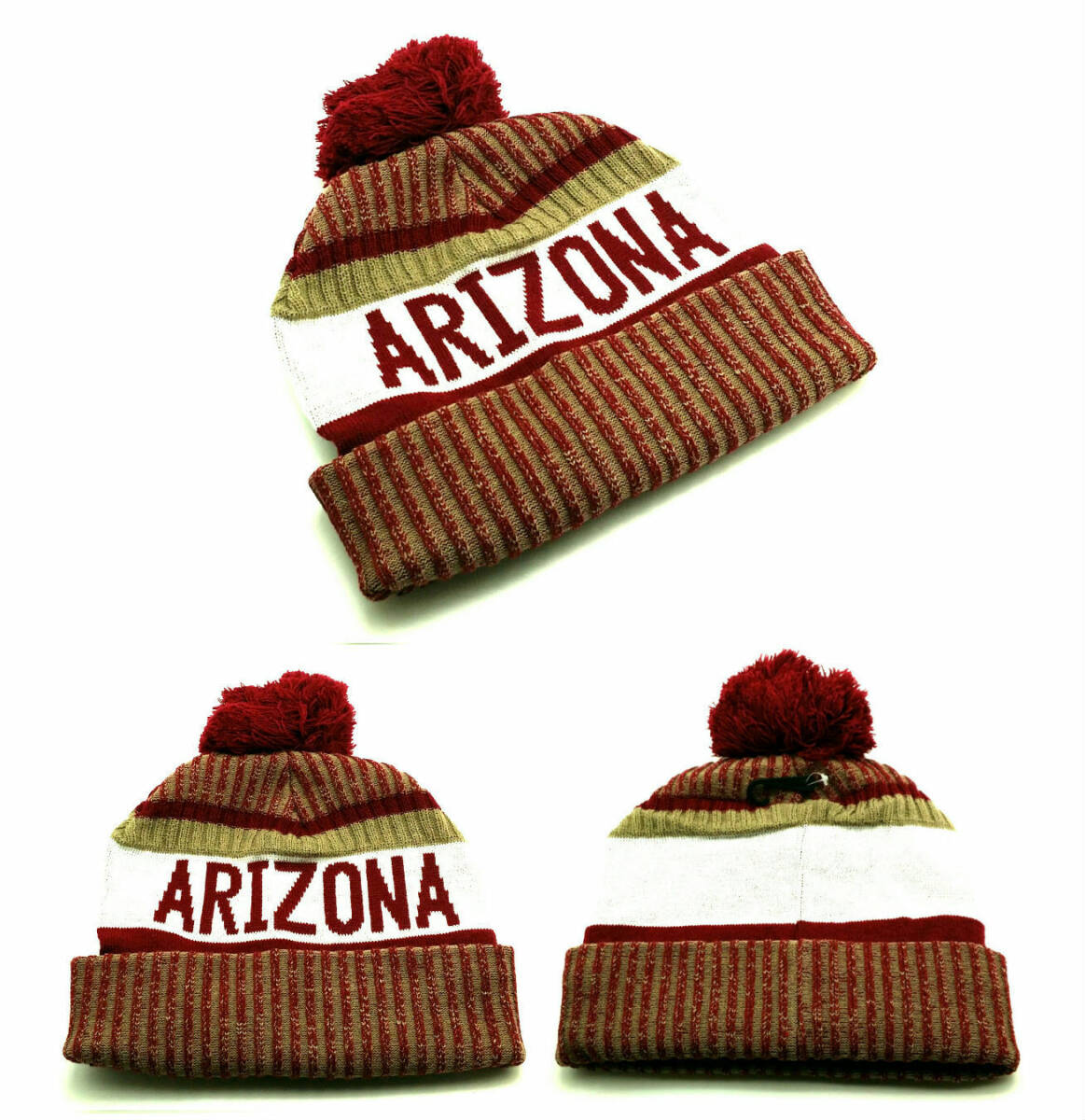 Yahoo!オークション - Arizona New Beanie Knit Lined Diamondbacks DB...
