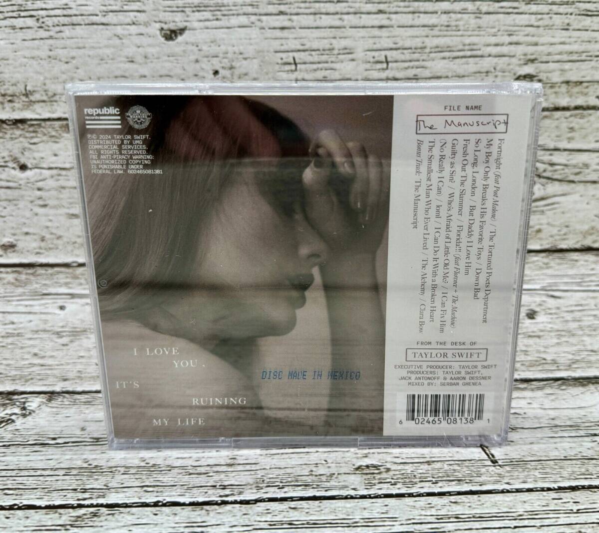 Taylor Swift Tortured Poets Department Collector's Edition Deluxe CD - Ships Now 海外 即決_Taylor Swift Tortu 2