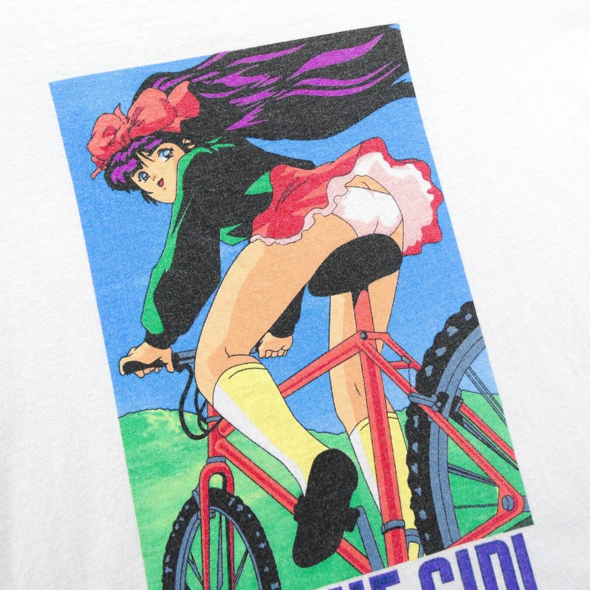 La Blue Girl Shirt Mens Large 1992 Vintage Anime Fashion Victim Toshio Maeda USA 海外 即決