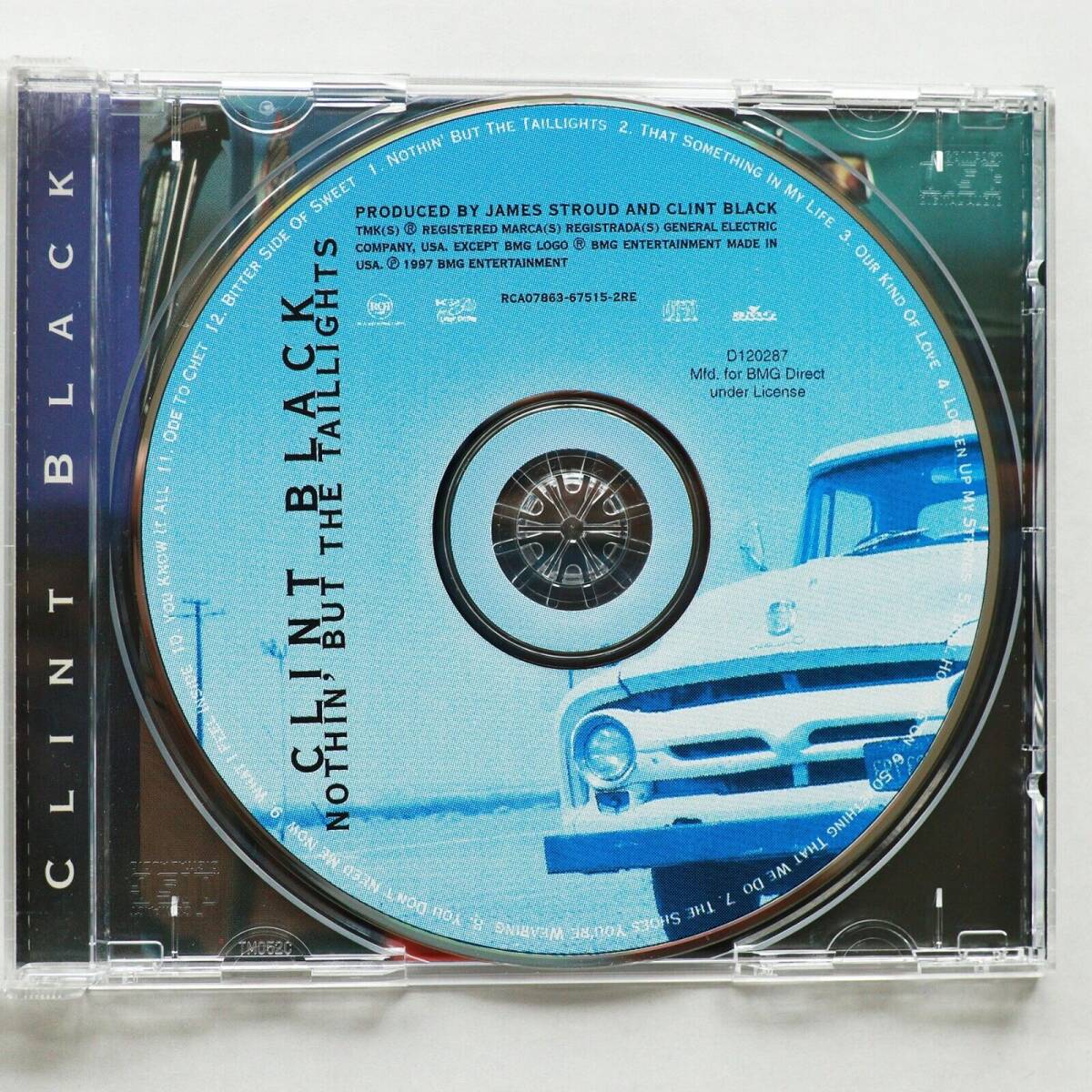 Clint Black - Nothin' But The Taillights (CD, 1997) BMG Entertainment 海外 即決_Clint Black - Noth 4