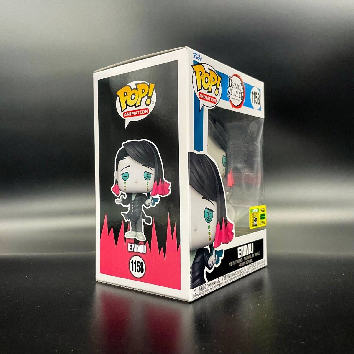 Enmu Demon Slayer Funko POP - 2022 SDCC Exclusive - Official Sticker 海外 即決