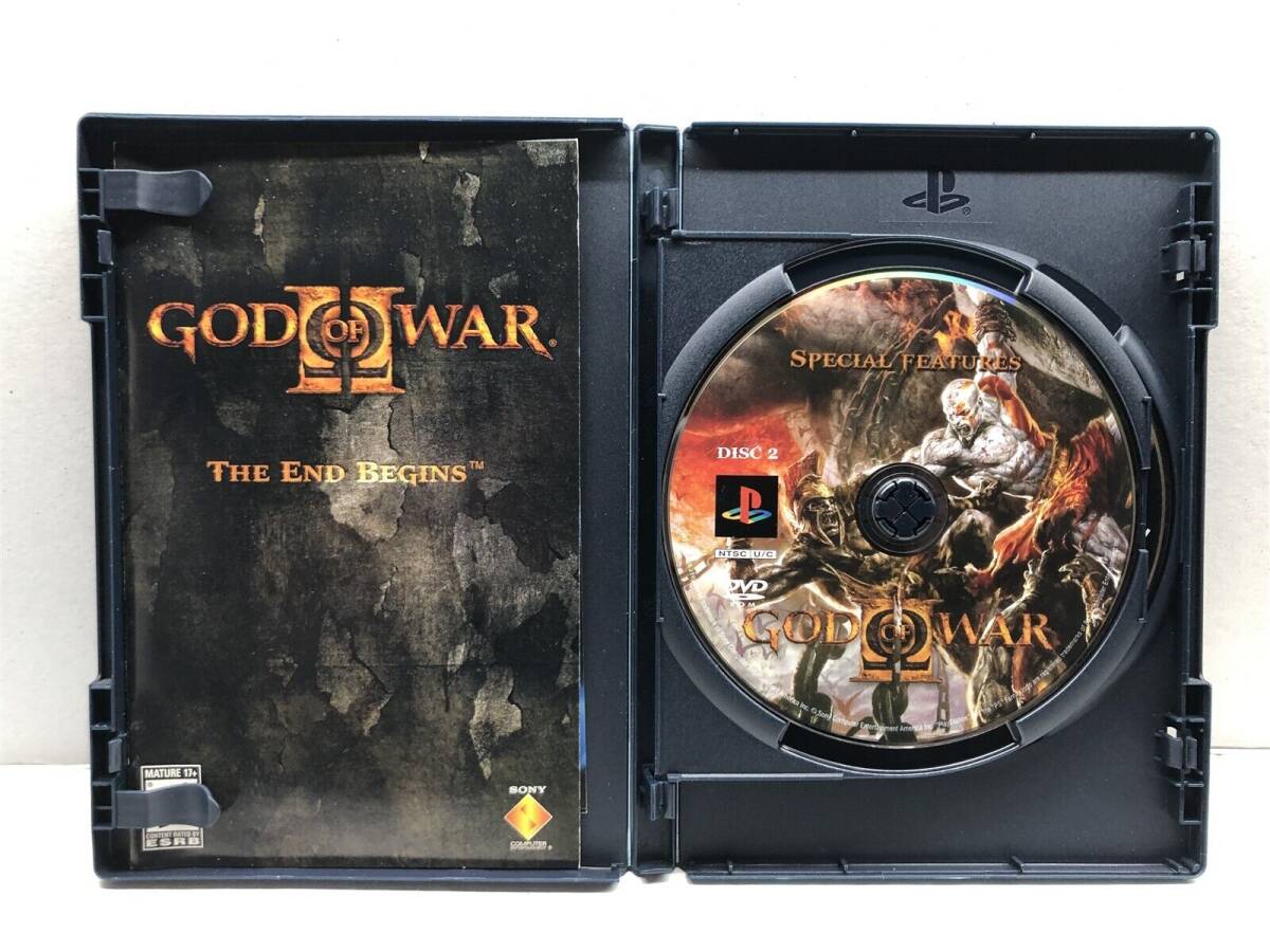 God of War 2 II (PlayStation 2, 2007) Complete Tested Working - Free Ship 海外 即決_God of War 2 II (P 2