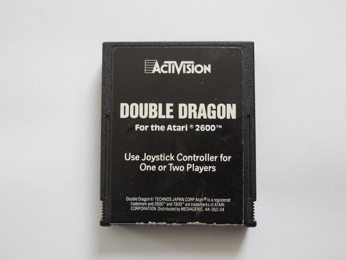 Atari 2600 Game - Double Dragon 海外 即決