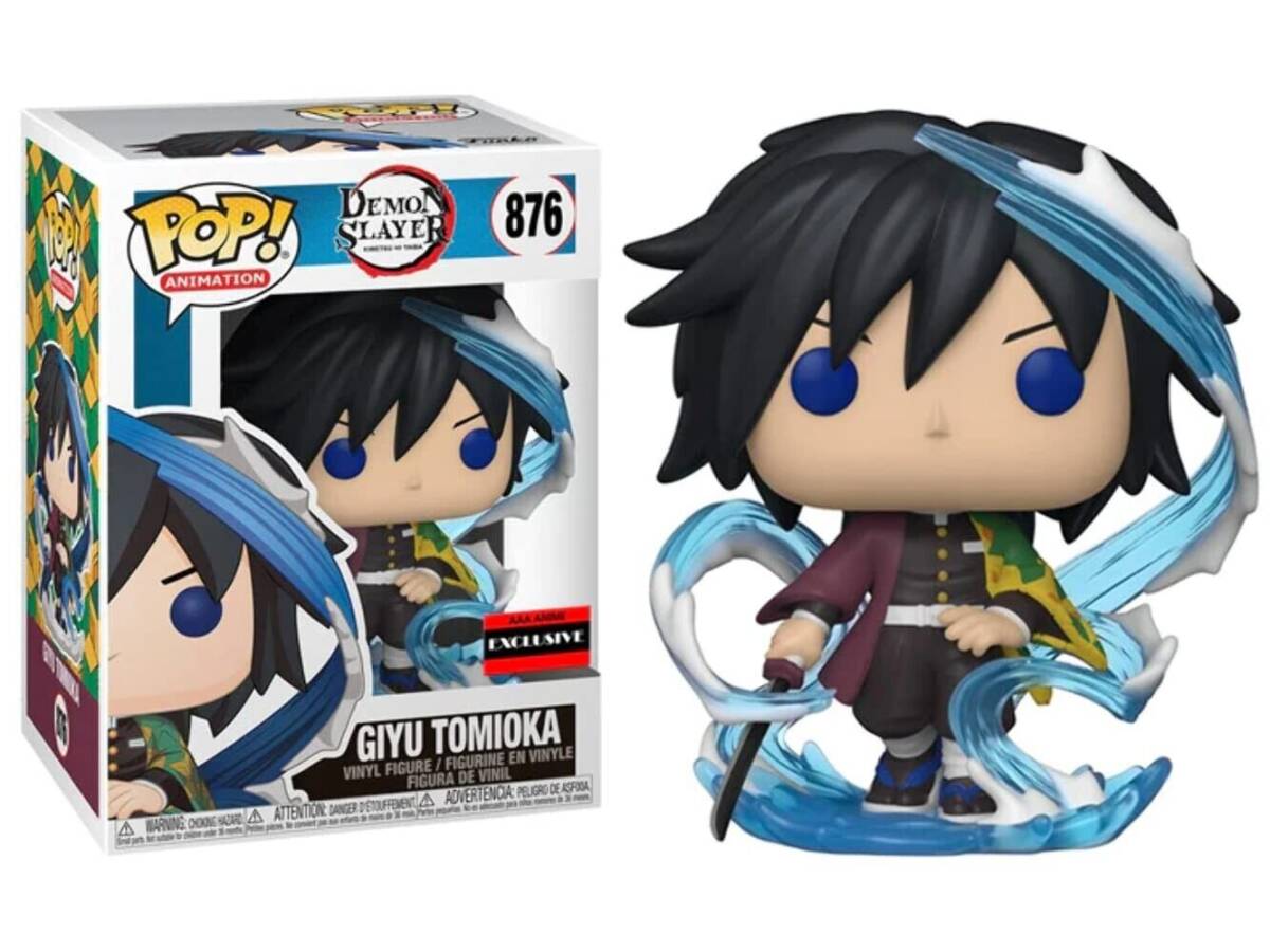 Funko Pop #876 Demon Slayer : GIYU TOMIOKA AAAAnime Exclusive /w Pop Protector 海外 即決