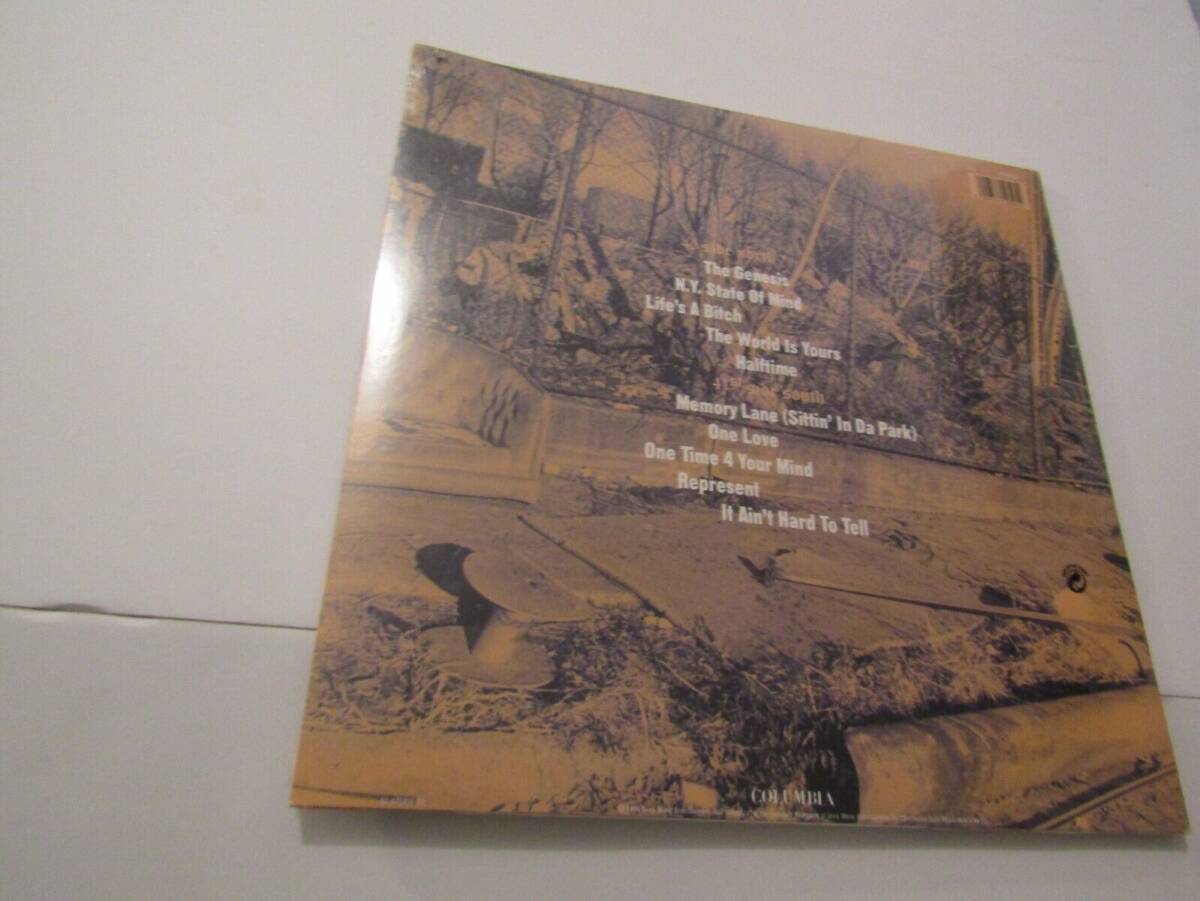 Nas Illmatic (1994) Columbia バイナル record factory 新品未開封 original EU 海外 即決_Nas Illmatic (19 2