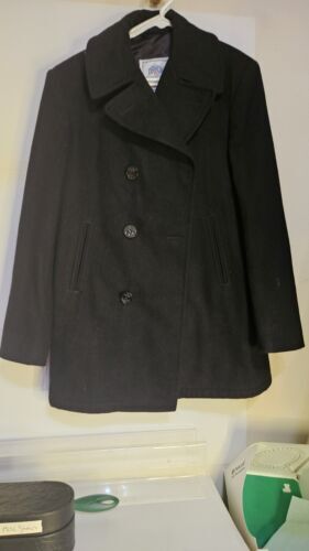 DSCP QUARTERDECK COLLECTION 8405-01-154-5790 US NAVY PEACOAT JACKET SIZE 40L 海外 即決