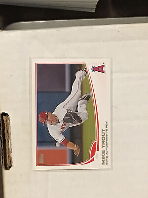 2013 Topps Mike Trout Defensive ROY #536 Angels 海外 即決_2013 Topps Mike Tr 1