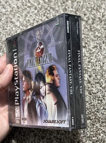 Final Fantasy VIII 8 Factory Sealed Black Label Original Playstation 1 PS1 NEW 海外 即決_Final Fantasy VIII 5