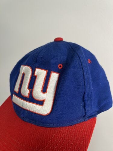 Yahoo!オークション - VTG 90s Starter Hat NY New York Giants Script...