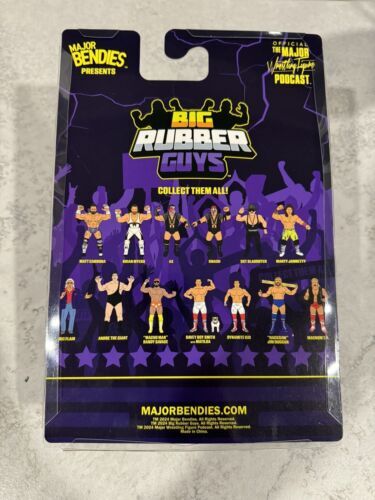 Big Rubber Guys Macho Man Randy Savage Figure WrestleCon Variant Goatee Rare 海外 即決_Big Rubber Guys Ma 4