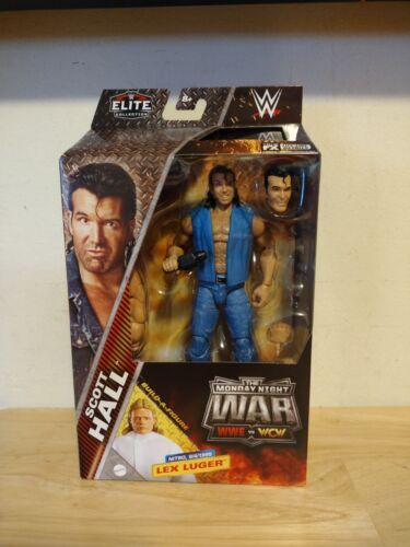 WWE Mattel Elite Monday Night War Scott Hall Walmart Exclusive w/Protective Case 海外 即決の画像2