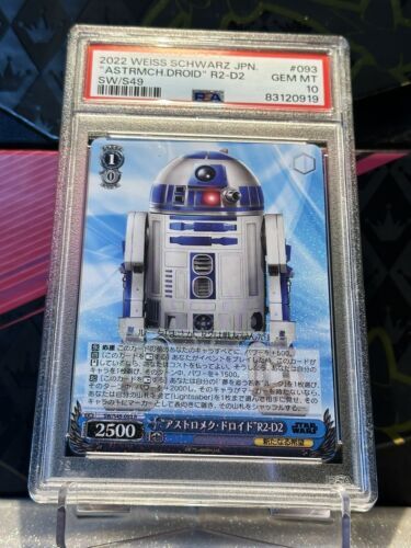 PSA 10 ? 2022 Weiss Schwarz Japanese Star Wars R2-D2 #S49-093 R 海外 即決_PSA 10 ? 2022 Weis 2