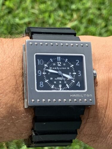 Rare Hamilton Titanium Code Breaker with Box and International Warranty card 海外 即決_Rare Hamilton Tita 1