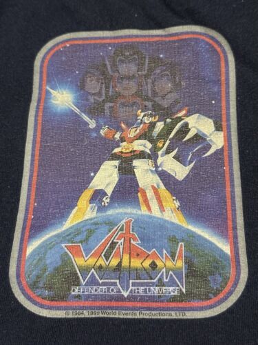 Vintage 1999 Voltron Defender Of The Universe Anime Winterland T-Shirt Sz M USA 海外 即決