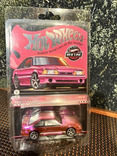 Hot Wheels 2024 RLC Pink Party - 1993 Ford Mustang Cobra R - New in Protector 海外 即決